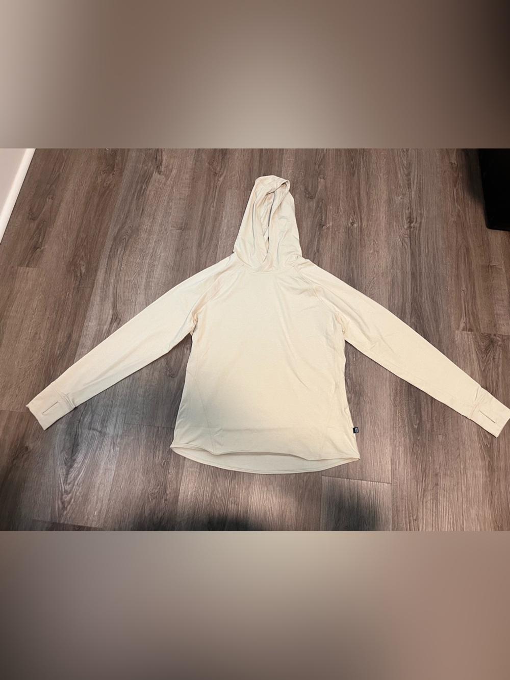 Cutter & Buck Light Beige Hooded Pullover NWT